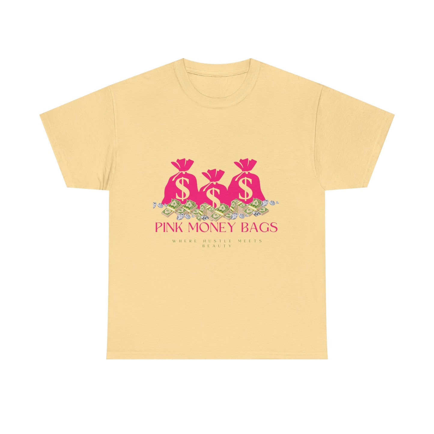 PinkMoneyBags Tee - Where Hustle Meets Beauty
