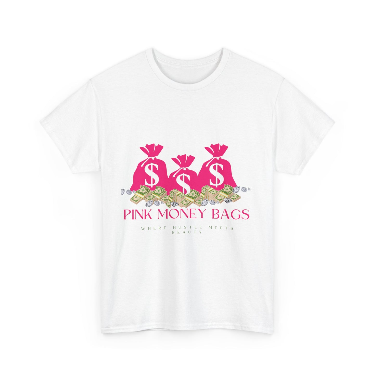 PinkMoneyBags Tee - Where Hustle Meets Beauty