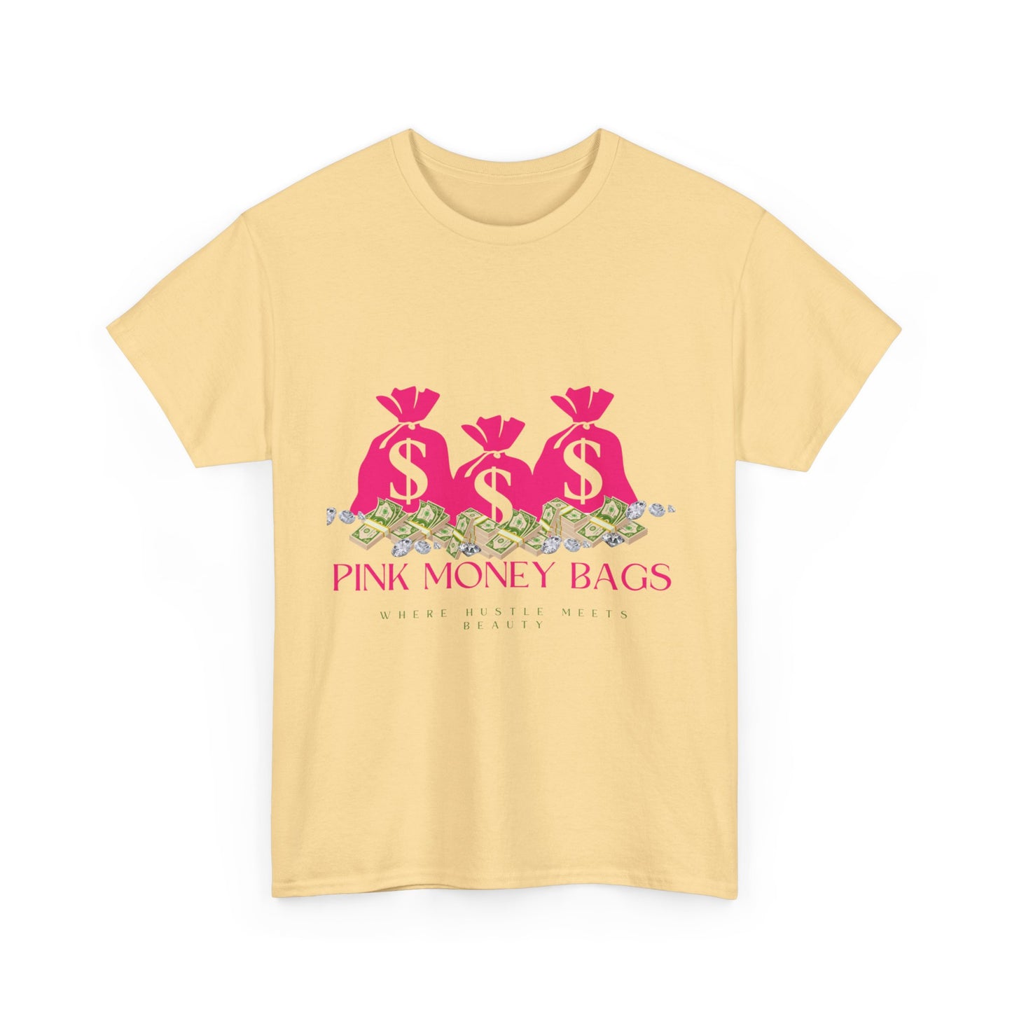PinkMoneyBags Tee - Where Hustle Meets Beauty