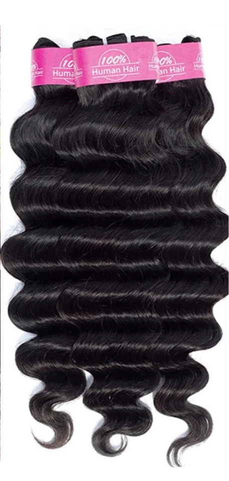 Loose Deep Bundles – 100% Human Brazilian Hair Weave (10”-30” Loose Wave Remy Extensions)