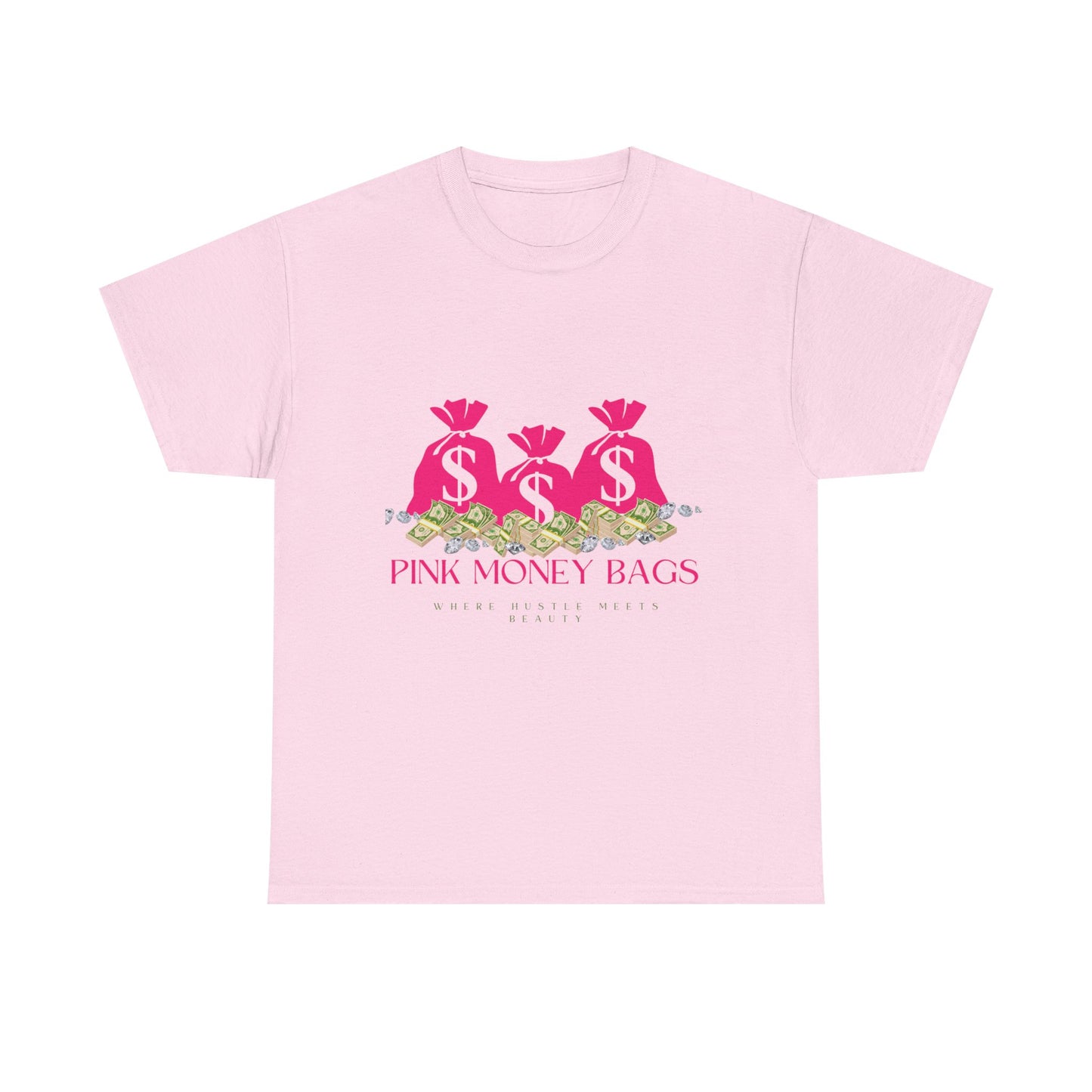 PinkMoneyBags Tee - Where Hustle Meets Beauty