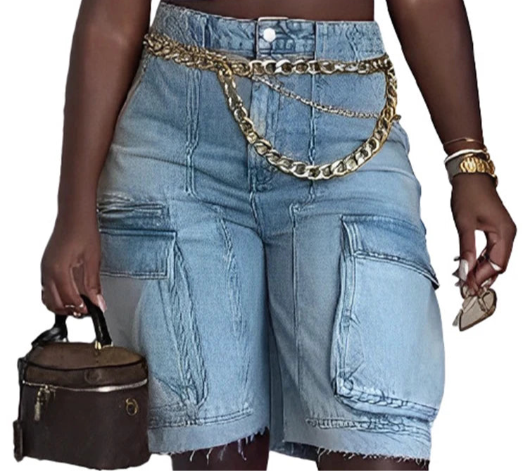 Everyday Flex Denim Shorts