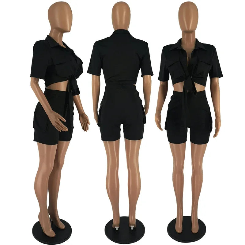 The Soft Set – 2 Piece Matching Short Set