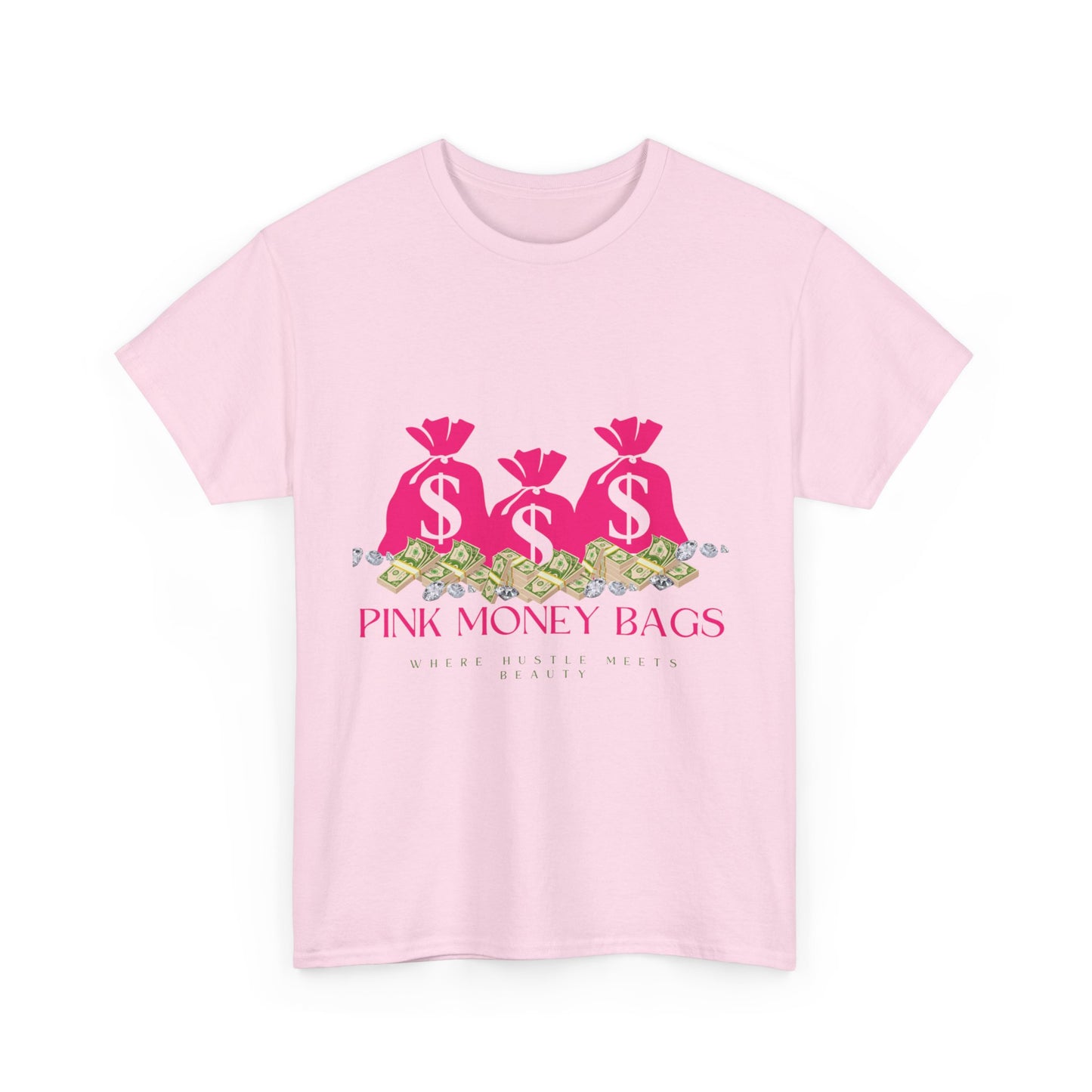 PinkMoneyBags Tee - Where Hustle Meets Beauty