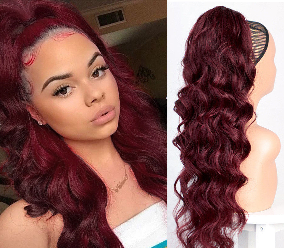 Big Wave Drawstring Ponytail Matte