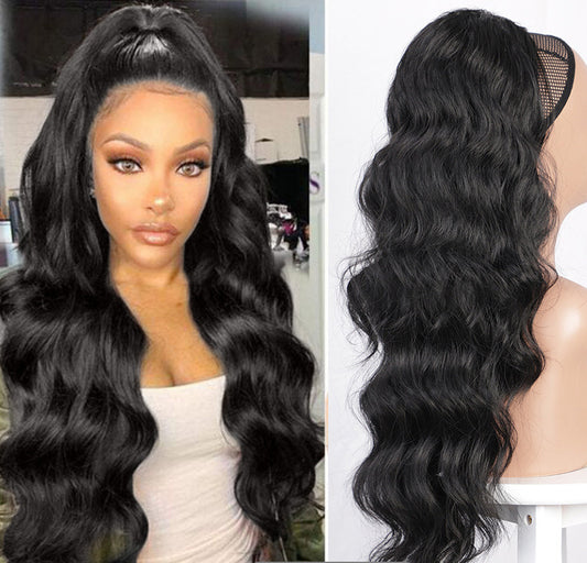 Big Wave Drawstring Ponytail Matte