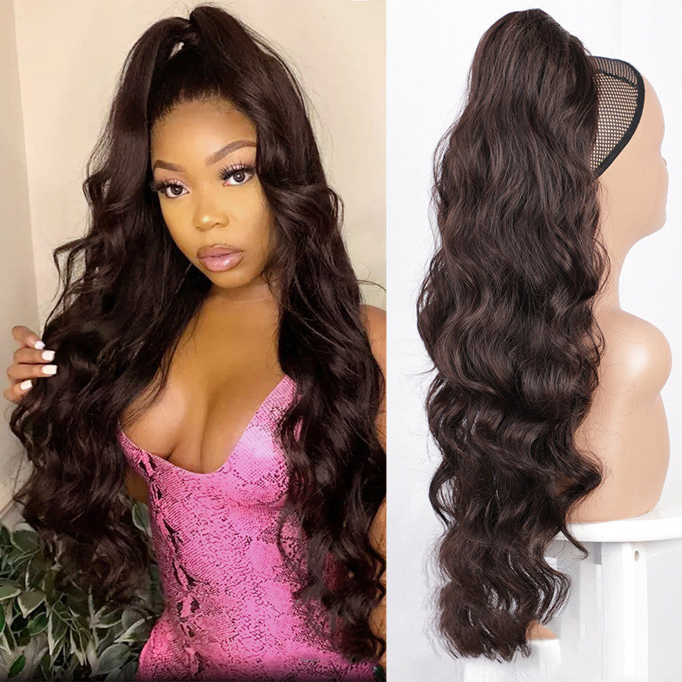 Big Wave Drawstring Ponytail Matte