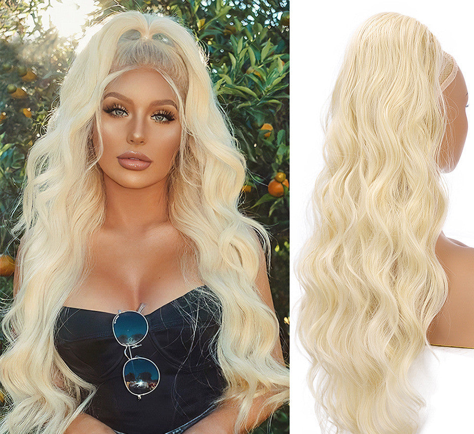 Big Wave Drawstring Ponytail Matte