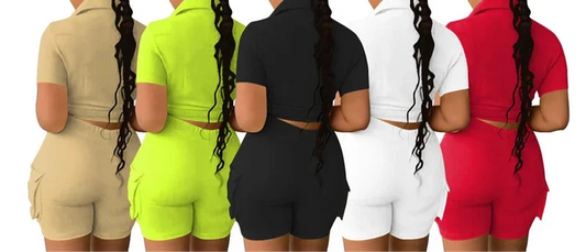 The Soft Set – 2 Piece Matching Short Set