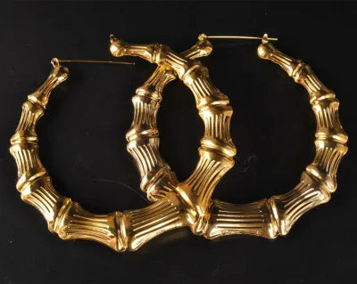 Bamboo Baddie Hoops