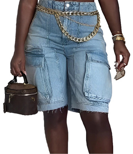 Everyday Flex Denim Shorts