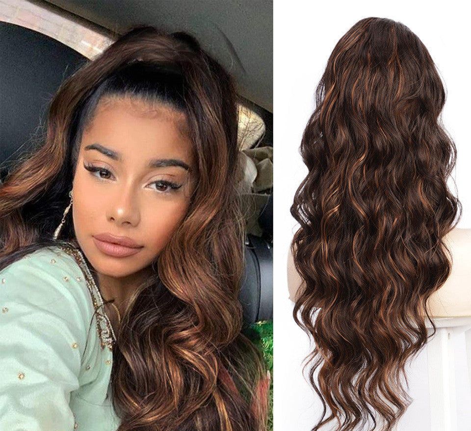 Big Wave Drawstring Ponytail Matte