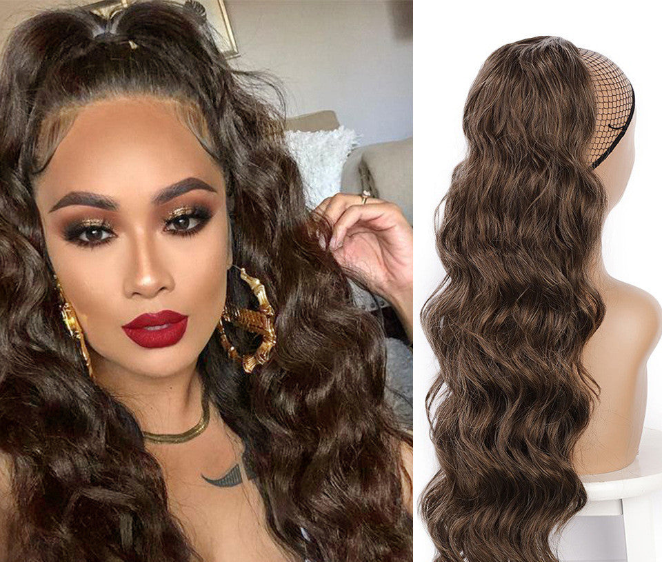Big Wave Drawstring Ponytail Matte